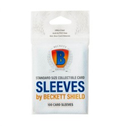 Beckett Shield Transparent Card Sleeves (100) [STANDARD]