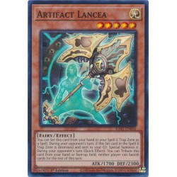 Artifact Lancea [RA01-EN006 Super Rare 1st Edition]