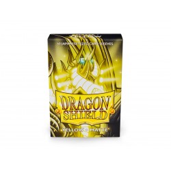 Dragon Shield Matte Yellow Deck Protector Sleeves (60) [SMALL]